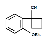 (9ci)-1-(2-乙氧基苯基)-環(huán)丁烷甲腈結(jié)構(gòu)式_74205-11-1結(jié)構(gòu)式