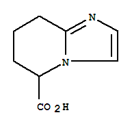 (9ci)-5,6,7,8-四氫-咪唑并[1,2-a]吡啶-5-羧酸結(jié)構(gòu)式_74268-14-7結(jié)構(gòu)式