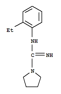 (9ci)-n-(2-乙基苯基)-1-吡咯烷羧酰胺結(jié)構(gòu)式_743378-72-5結(jié)構(gòu)式