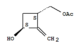 (9ci)-3-羥基-2-亞甲基-環(huán)丁烷甲醇結(jié)構(gòu)式_743477-88-5結(jié)構(gòu)式