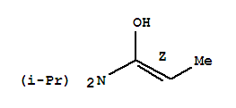 (z)-(9ci)-1-[雙(1-甲基乙基)氨基]-1-丙烯-1-醇結構式_744151-26-6結構式