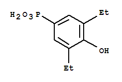 (9ci)-(3,5-二乙基-4-羥基苯基)-磷酸結(jié)構(gòu)式_745779-94-6結(jié)構(gòu)式