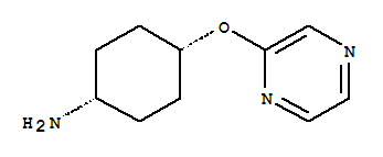 順式-(9ci)-4-(吡嗪氧基)-環(huán)己胺結(jié)構(gòu)式_746598-84-5結(jié)構(gòu)式