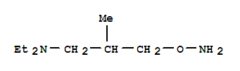 (9ci)-3-(氨基氧基)-N,N-二乙基-2-甲基-1-丙胺結(jié)構(gòu)式_747360-53-8結(jié)構(gòu)式