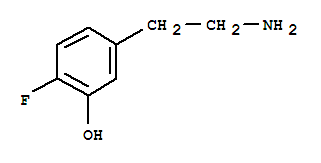 (9CI)-5-(2-氨基乙基)-2-氟-苯酚結(jié)構(gòu)式_748735-84-4結(jié)構(gòu)式