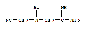 (9ci)-n-(2-氨基-2-亞氨基乙基)-n-(氰基甲基)-乙酰胺結(jié)構(gòu)式_749145-97-9結(jié)構(gòu)式