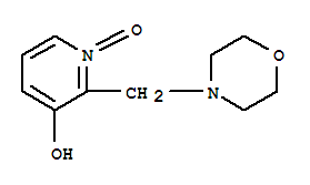 (9ci)-2-(4-嗎啉甲基)-3-羥基吡啶結(jié)構(gòu)式_749146-33-6結(jié)構(gòu)式