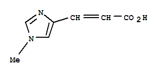 (9ci)-3-(1-甲基-1H-咪唑-4-基)-2-丙酸結(jié)構(gòu)式_749177-28-4結(jié)構(gòu)式