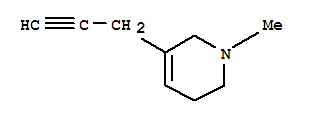 (9CI)-1,2,3,6-四氫-1-甲基-5-(2-丙炔)-吡啶結構式_750540-68-2結構式