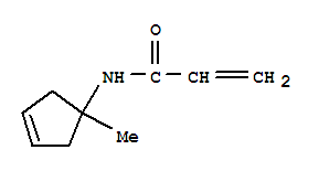 (9ci)-n-(1-甲基-3-環(huán)戊烯-1-基)-2-丙酰胺結(jié)構(gòu)式_753452-41-4結(jié)構(gòu)式