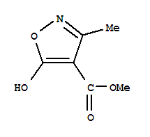 (9ci)-5-羥基-3-甲基-4-異噁唑羧酸甲酯結構式_753486-91-8結構式