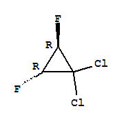 反式-(9ci)-1,1-二氯-2,3-二氟-環(huán)丙烷結(jié)構(gòu)式_75747-53-4結(jié)構(gòu)式