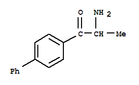  2-氨基-1-[1,1-聯(lián)苯]-4-基-1-丙酮結(jié)構(gòu)式_759425-65-5結(jié)構(gòu)式
