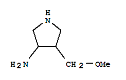 (9ci)-4-(甲氧基甲基)-3-吡咯烷胺結(jié)構(gòu)式_760139-78-4結(jié)構(gòu)式