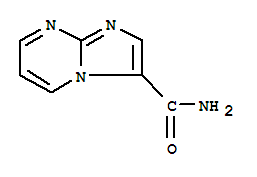 咪唑并[1,2-a]嘧啶-3-羧酰胺 (9ci)結(jié)構(gòu)式_76075-28-0結(jié)構(gòu)式