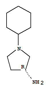 (r)-(9ci)-1-環(huán)己基-3-吡咯烷胺結(jié)構(gòu)式_760921-94-6結(jié)構(gòu)式
