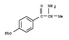  2-氨基-1-(4-苯氧基苯基)-1-丙酮結構式_762197-47-7結構式