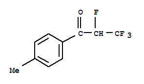 (9ci)-2,3,3,3-四氟-1-(4-甲基苯基)-1-丙酮結(jié)構(gòu)式_76435-42-2結(jié)構(gòu)式