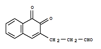(9ci)-3,4-二氫-3,4-二氧代-2-萘丙醛結(jié)構(gòu)式_765309-85-1結(jié)構(gòu)式