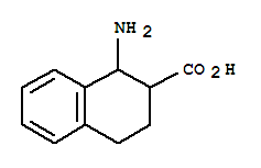 (9ci)-1-氨基-1,2,3,4-四氫-2-萘羧酸結(jié)構(gòu)式_766448-74-2結(jié)構(gòu)式