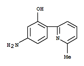 (9CI)-5-氨基-2-(6-甲基-2-吡啶)-苯酚結(jié)構(gòu)式_767283-22-7結(jié)構(gòu)式