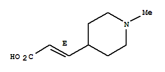 (2e)-(9ci)-3-(1-甲基-4-哌啶基)-2-丙酸結(jié)構(gòu)式_768370-97-4結(jié)構(gòu)式