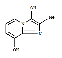 (9ci)-2-甲基-咪唑并[1,2-a]吡啶-3,8-二醇結(jié)構(gòu)式_769090-82-6結(jié)構(gòu)式