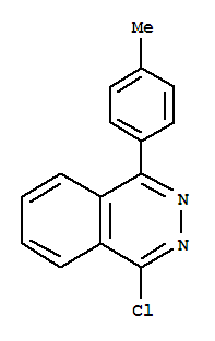1-氯-4-(4-甲基苯基)二氮雜萘結(jié)構(gòu)式_76972-35-5結(jié)構(gòu)式