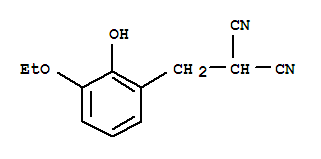(9ci)-[(3-乙氧基-2-羥基苯基)甲基]-丙二腈結構式_771559-04-7結構式