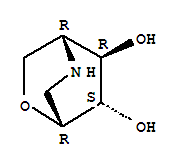 2-Oxa-5-azabicyclo[2.2.2]octane-7,8-diol, (1r,4r,7s,8r)-(9ci) Structure,773038-78-1Structure