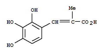 (9ci)-2-甲基-3-(2,3,4-三羥基苯基)-2-丙酸結構式_773120-31-3結構式
