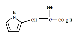 (9ci)-2-甲基-3-(1H-吡咯-2-基)-2-丙酸結構式_773120-67-5結構式