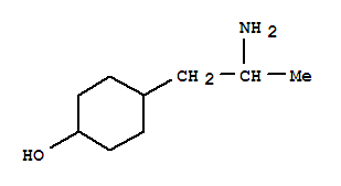 (9ci)-4-(2-氨基丙基)-環(huán)己醇結(jié)構(gòu)式_773794-80-2結(jié)構(gòu)式