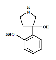 (9ci)-3-(2-甲氧基苯基)-3-吡咯烷醇結(jié)構(gòu)式_773796-28-4結(jié)構(gòu)式