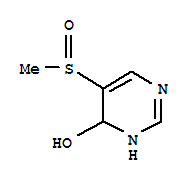 (9ci)-1,4-二氫-5-(甲基亞磺?；?-4-羥基嘧啶結(jié)構(gòu)式_773805-12-2結(jié)構(gòu)式