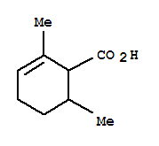 (9ci)-2,6-二甲基-2-環(huán)己烯-1-羧酸結(jié)構(gòu)式_773870-16-9結(jié)構(gòu)式