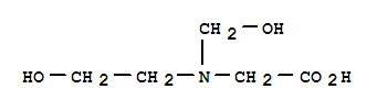 (9ci)-n-(2-羥基乙基)-n-(羥基甲基)-甘氨酸結構式_774160-31-5結構式
