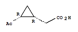 (1r,2r)-(9ci)-2-乙?；?環(huán)丙烷乙酸結構式_774214-57-2結構式