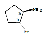 (1r,2r)-rel-(9ci)-2-溴-環(huán)戊胺結(jié)構(gòu)式_774497-82-4結(jié)構(gòu)式