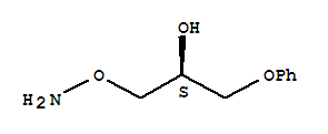 (2s)-(9ci)-1-(氨基氧基)-3-苯氧基-2-丙醇結(jié)構(gòu)式_775275-36-0結(jié)構(gòu)式