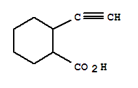 (9ci)-2-乙炔-環(huán)己烷羧酸結(jié)構(gòu)式_77670-50-9結(jié)構(gòu)式