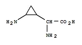 (9ci)-alpha,2-二氨基-環(huán)丙烷乙酸結(jié)構(gòu)式_777031-77-3結(jié)構(gòu)式