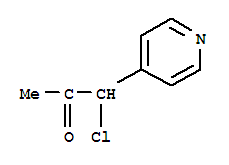 1-氯-1-(4-吡啶)-2-丙酮結構式_778532-97-1結構式