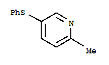 (9CI)-2-甲基-5-(苯基硫代)-吡啶結(jié)構(gòu)式_779979-90-7結(jié)構(gòu)式