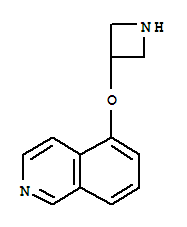 (9ci)-5-(3-氮雜啶氧基)-異喹啉結(jié)構(gòu)式_780021-95-6結(jié)構(gòu)式