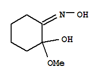 (9ci)-2-羥基-2-甲氧基-環(huán)己酮肟結(jié)構(gòu)式_781559-58-8結(jié)構(gòu)式