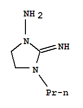 (9ci)-2-亞氨基-3-丙基-1-咪唑啉胺結(jié)構(gòu)式_781600-69-9結(jié)構(gòu)式