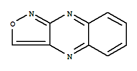 異噁唑并[3,4-b]喹噁啉 (9ci)結(jié)構(gòu)式_78172-25-5結(jié)構(gòu)式