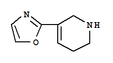 (9CI)-1,2,3,6-四氫-5-(2-噁唑)-吡啶結構式_782416-80-2結構式