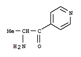 (9ci)-2-氨基-1-(4-吡啶)-1-丙酮結(jié)構(gòu)式_783262-96-4結(jié)構(gòu)式